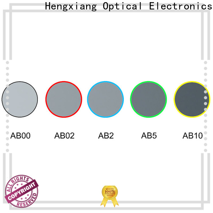 fournisseur créatif de filtres optiques en verre coloré pour instruments optiques