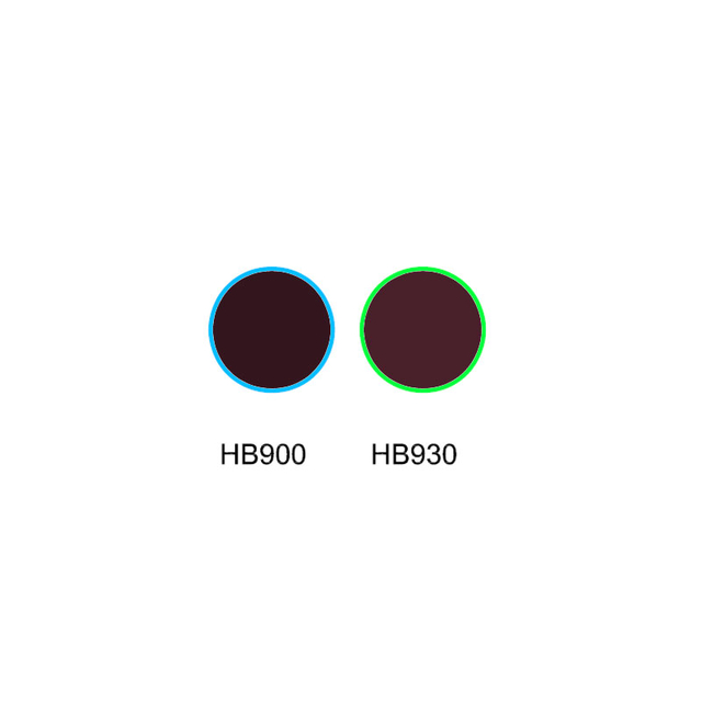 Filtre en verre optique infrarouge, transmission, absorption visible, verre de coupure HB900 HB930
