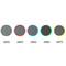 Filtre de couleur optique en verre gris neutre AB25 AB30 AB50 AB65 AB70