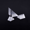 Lentilles de prisme triangulaires optiques en verre, approvisionnement d'usine, prisme triangulaire droit enchevêtrement
