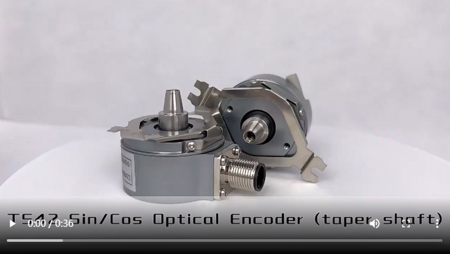Encodeur de broche d'automatisation CNC, encodeur rotatif à arbre de 6mm, encodeur incrémental TS42 Sin/Cos