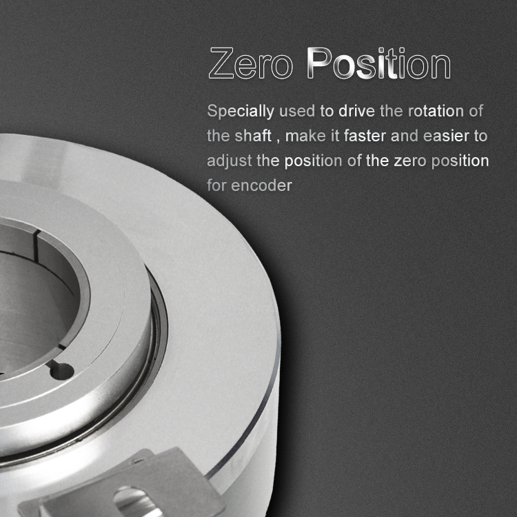 Grande arbre du trou 48/52/55/60/65/70 Anneau de l'encodeur incrémental Max 14400ppr K130