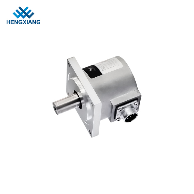 Encodeur à bride carrée, arbre de clavette de 15mm, 1024ppr NPN/PNP/TTL/HTL SC65F