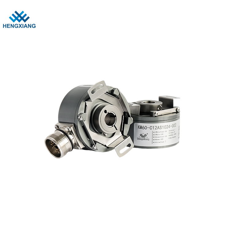Protection élevée IP65 Hollow Shaft Absolute Encodeur KM60