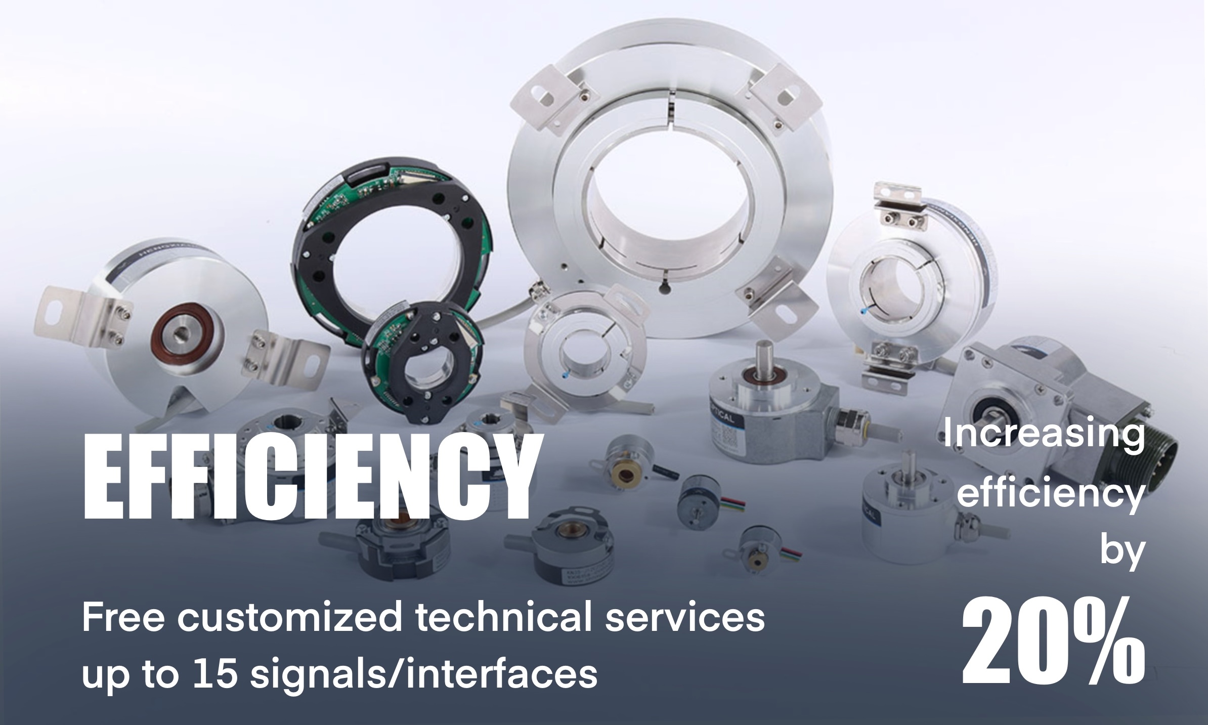 Capteur de position de la machine d'impression 4/5/6 / 6,5 mm encodeur d'arbre de trou intérieur K22