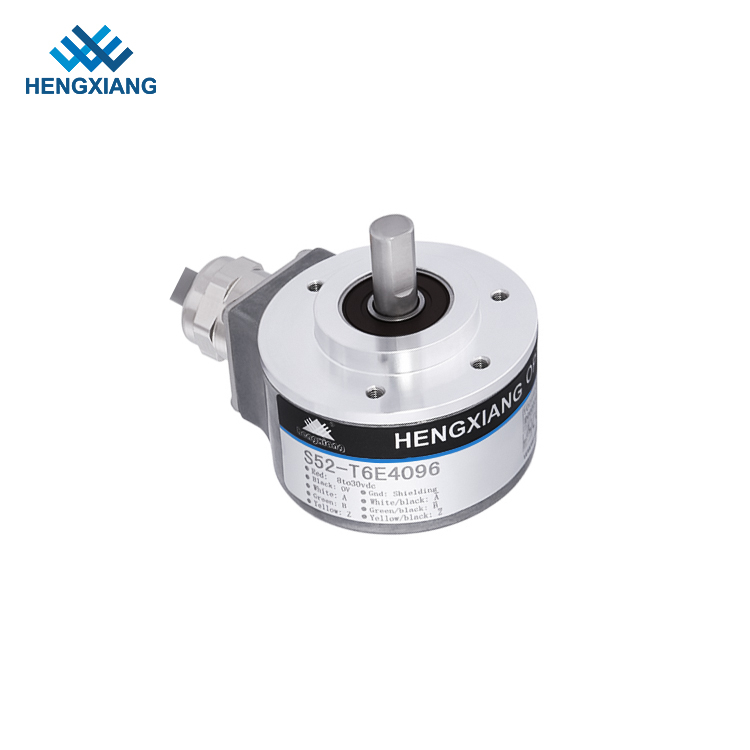 Encodeur rotatif haute vitesse S52, 3000 tr/min, 5000 tr/min, 8 mm, épaisseur de l'encodeur à arbre solide 29 mm, encodeur robuste, phase ABZUVW, encodeur d'angle IP66