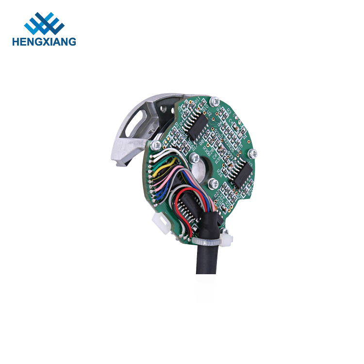 Encodeur extra fin Z48 sans boîtier ni roulements, diamètre de l'arbre 8 mm, épaisseur 22,5 mm, module d'encodeur rotatif, pilote de ligne, sortie 26ls31, direction CW